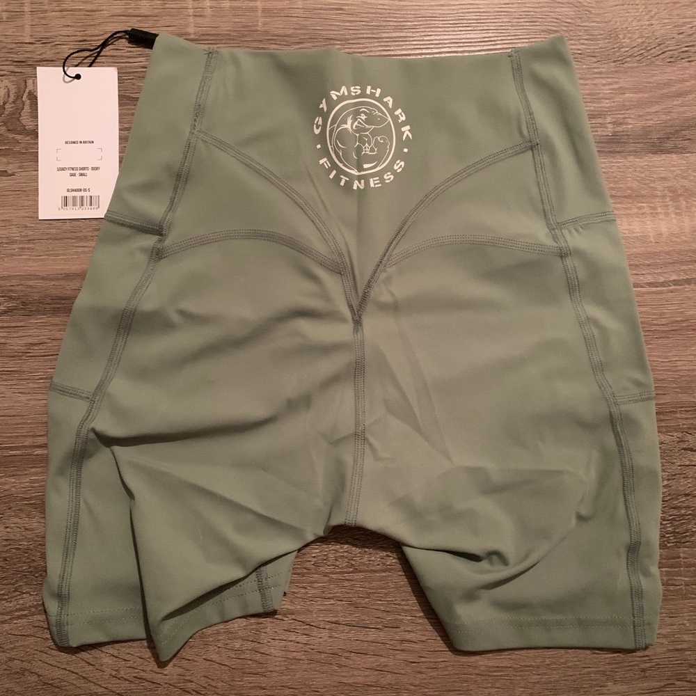 Gymshark Legacy Fitness Shorts Dusty Sage